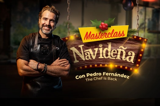 Así se vivió la Masterclass Navideña con Pedro Fernández linea original