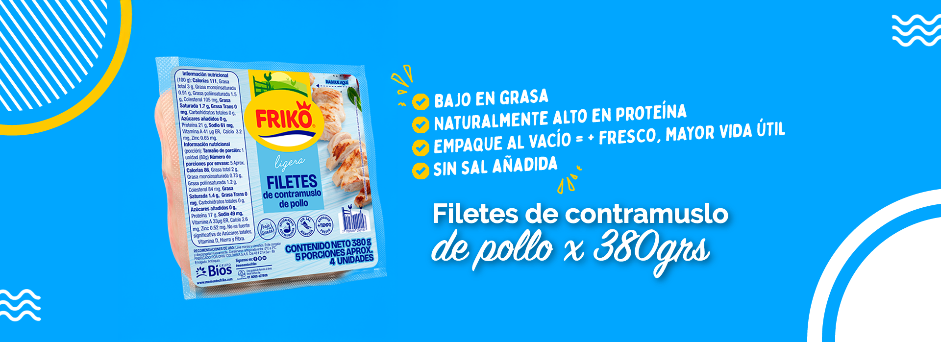 Productos de pollo Friko