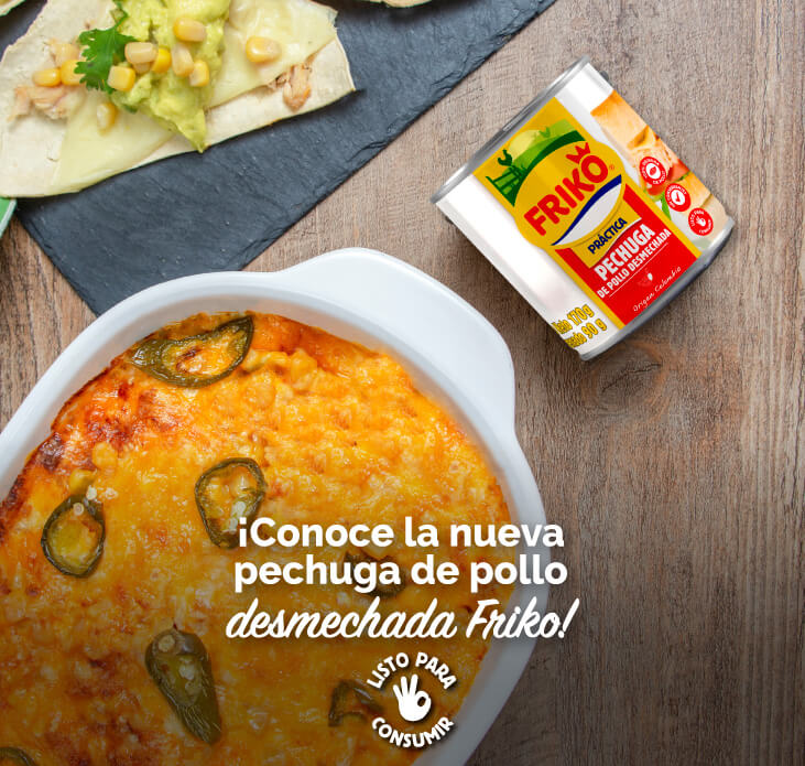 Conoce la nueva pechuga de pollo desmechada Friko!