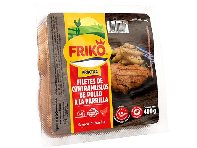Filete de contramuslo a la parrilla Friko
